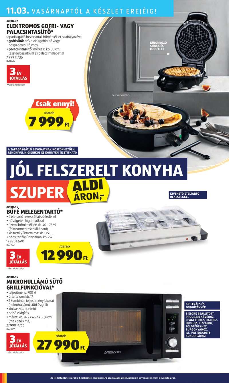 Aldi Akciós újság Aldi 42 oldal