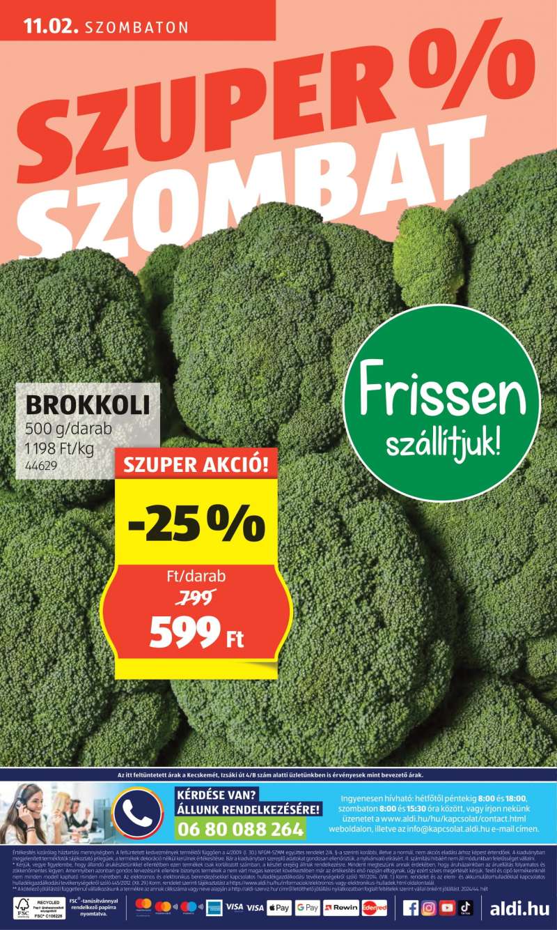 Aldi Akciós újság Aldi 56 oldal