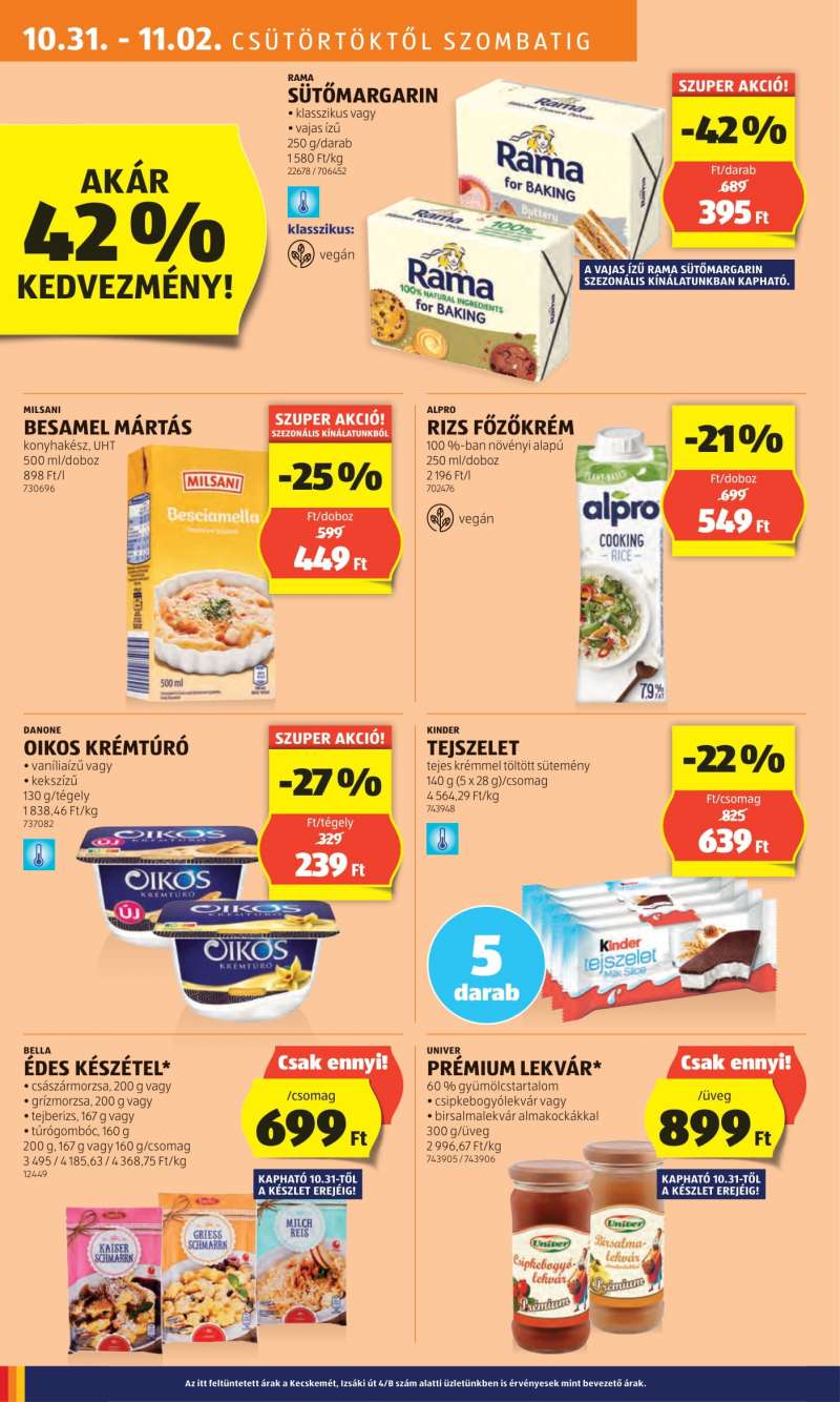 Aldi Akciós újság Aldi 8 oldal