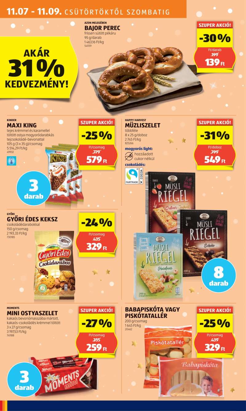 Aldi Akciós Újság 10 oldal