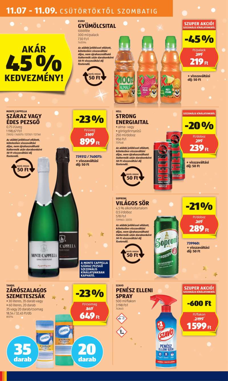 Aldi Akciós Újság 12 oldal