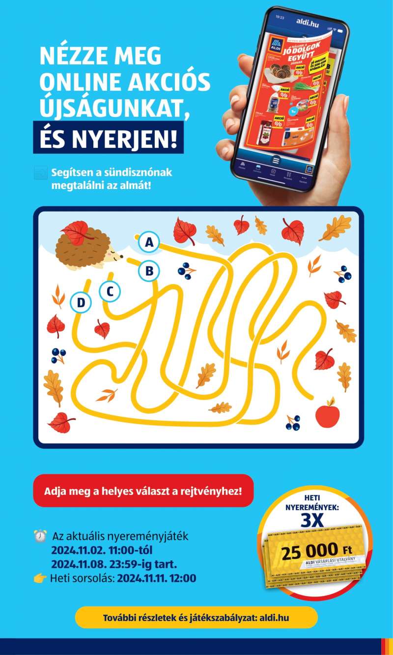 Aldi Akciós Újság 15 oldal