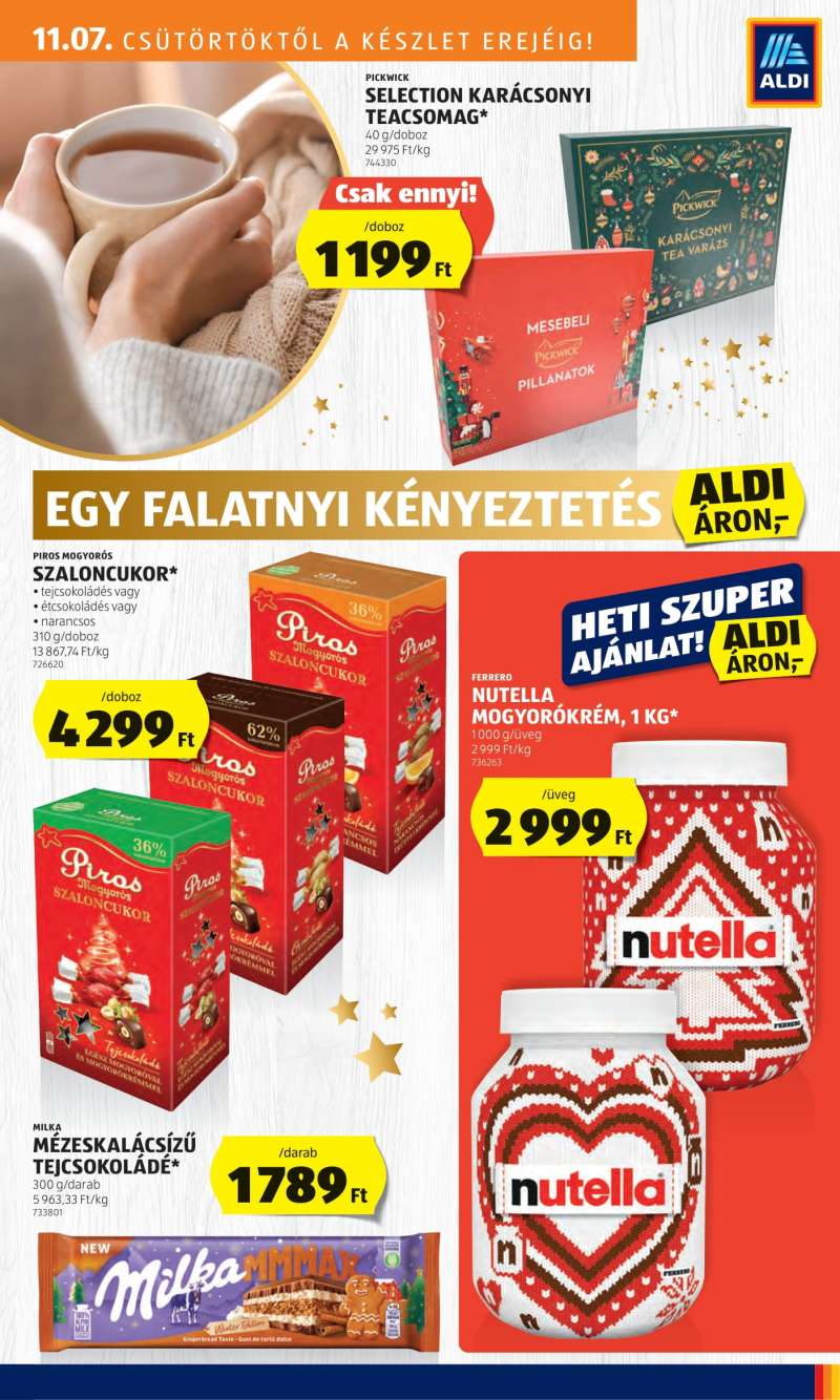 Aldi Akciós Újság 29 oldal