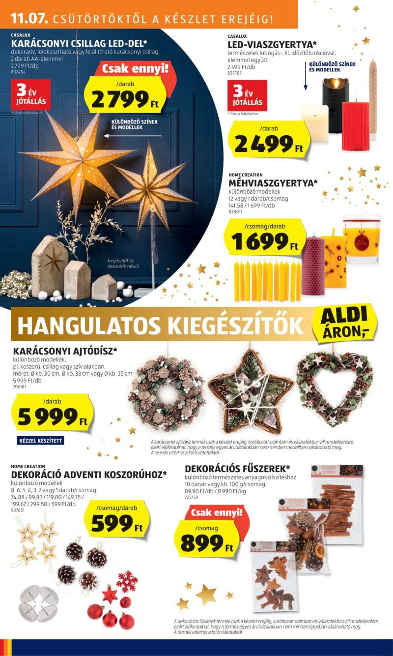 Aldi Akciós Újság 30 oldal