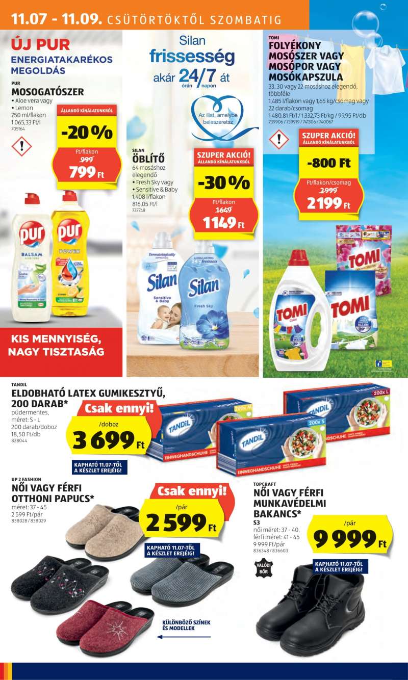 Aldi Akciós Újság 32 oldal