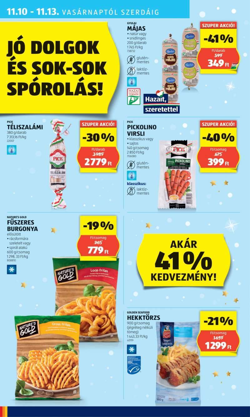 Aldi Akciós Újság 38 oldal