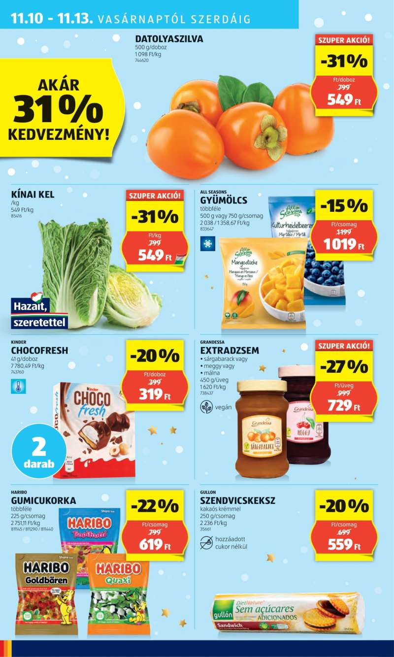 Aldi Akciós Újság 40 oldal