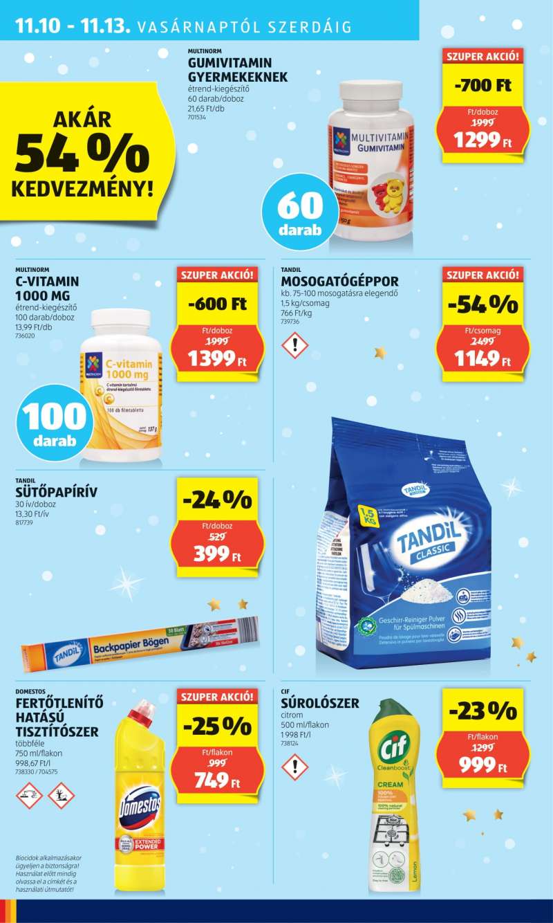 Aldi Akciós Újság 42 oldal