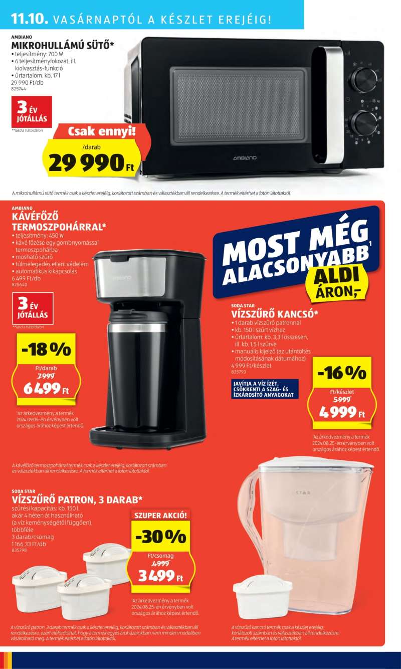 Aldi Akciós Újság 58 oldal