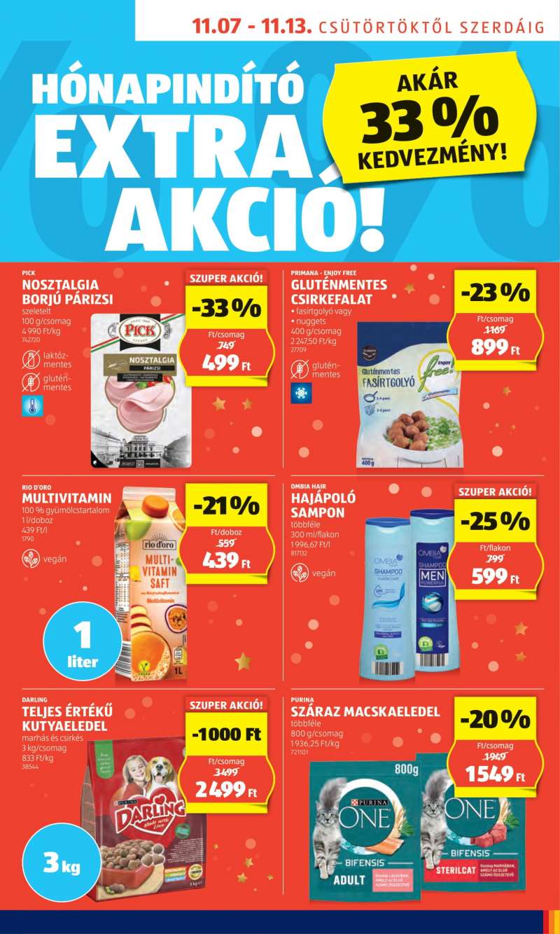 Aldi Akciós Újság 7 oldal