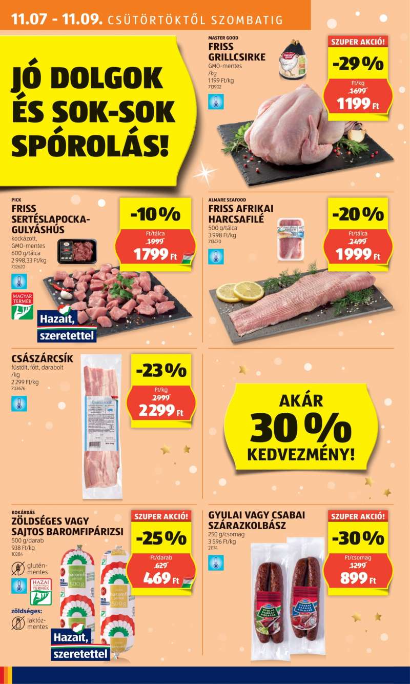 Aldi Akciós Újság 8 oldal