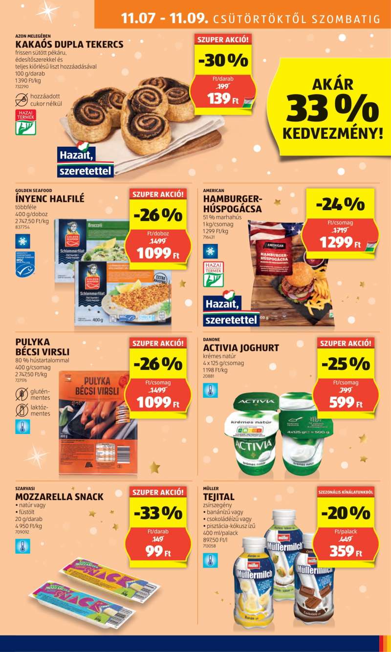 Aldi Akciós Újság 9 oldal