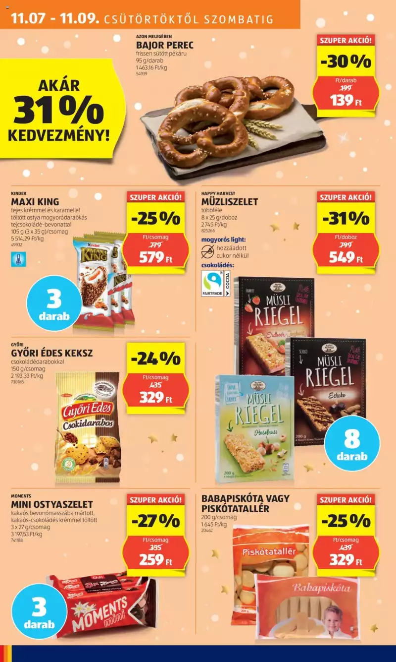 Aldi Akciós újság Aldi 10 oldal