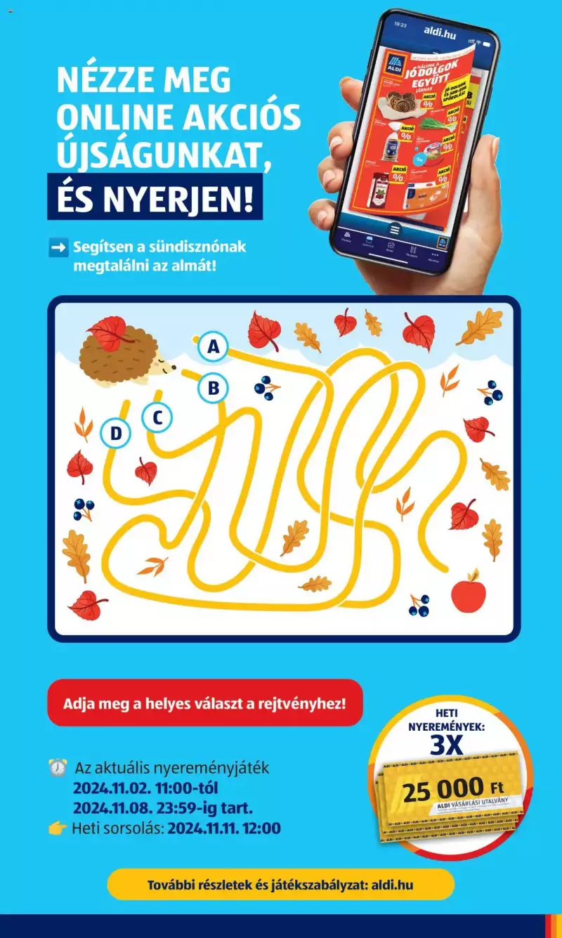 Aldi Akciós újság Aldi 15 oldal