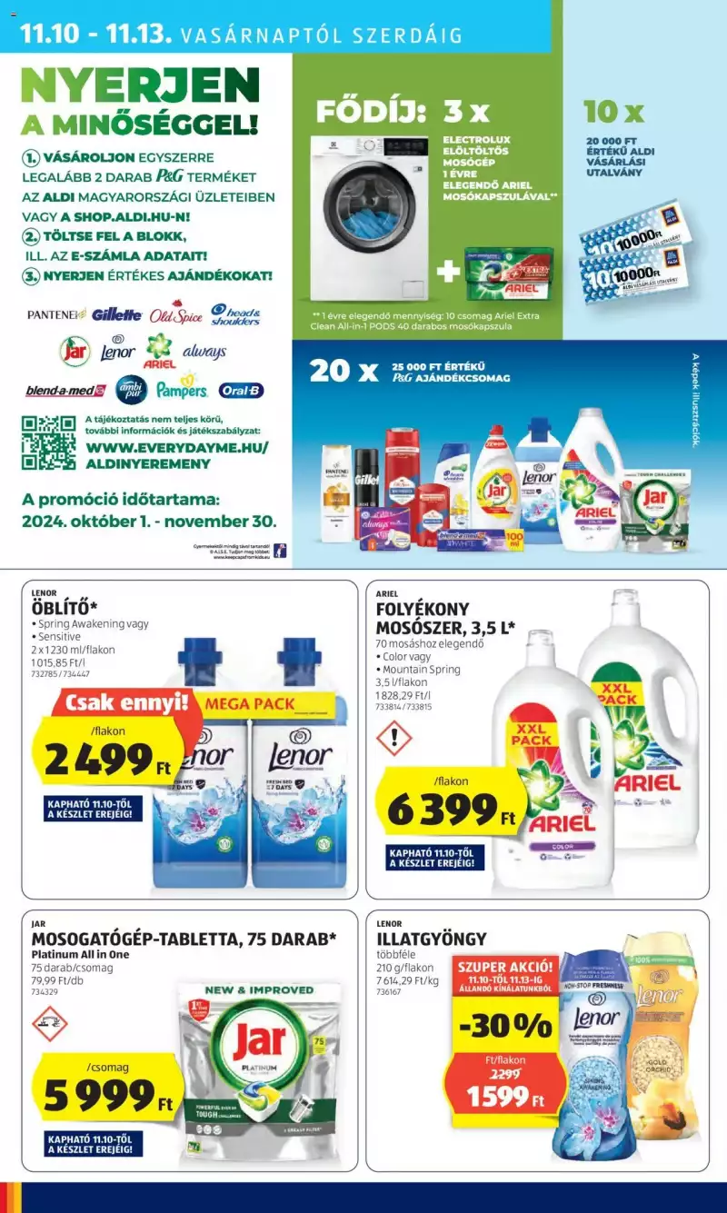 Aldi Akciós újság Aldi 60 oldal