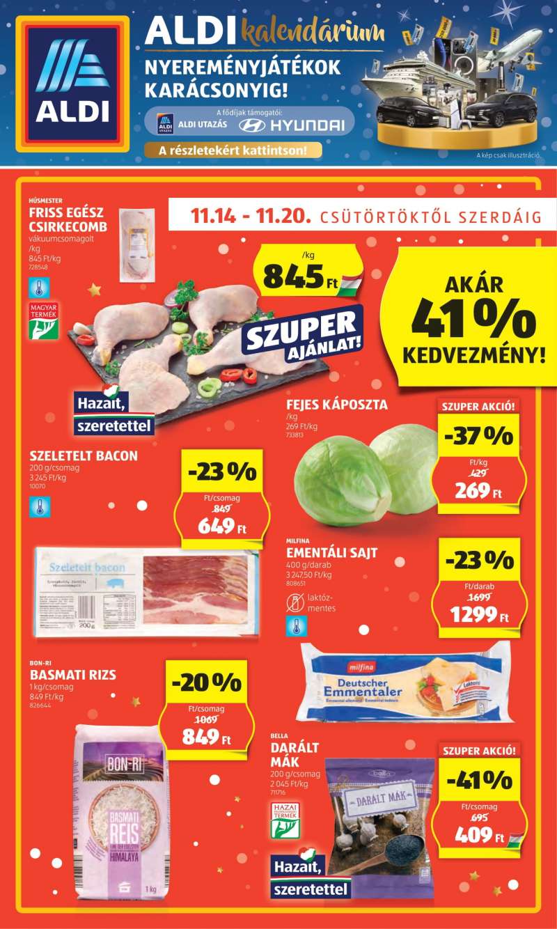 Aldi Akciós Újság 1 oldal