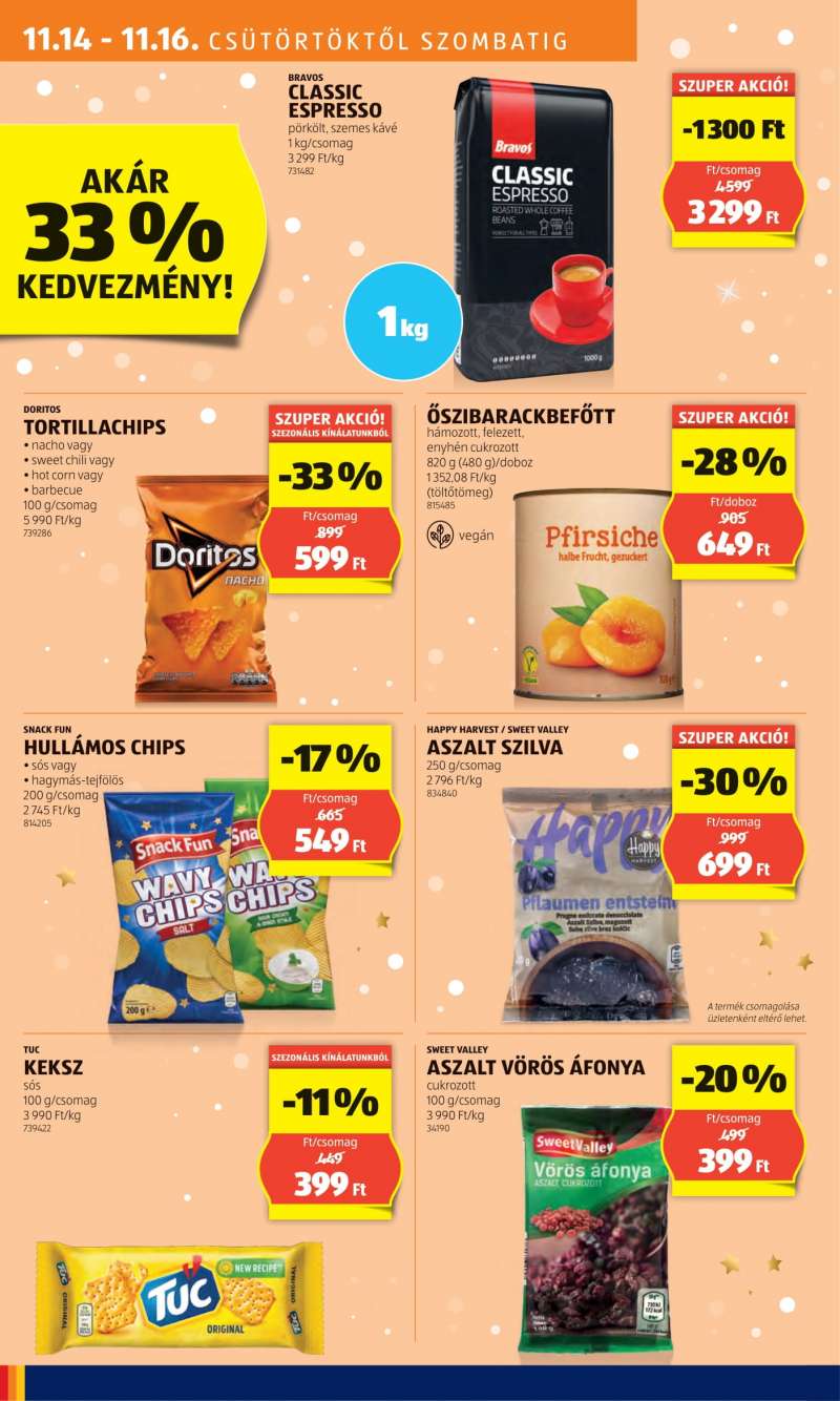 Aldi Akciós Újság 10 oldal