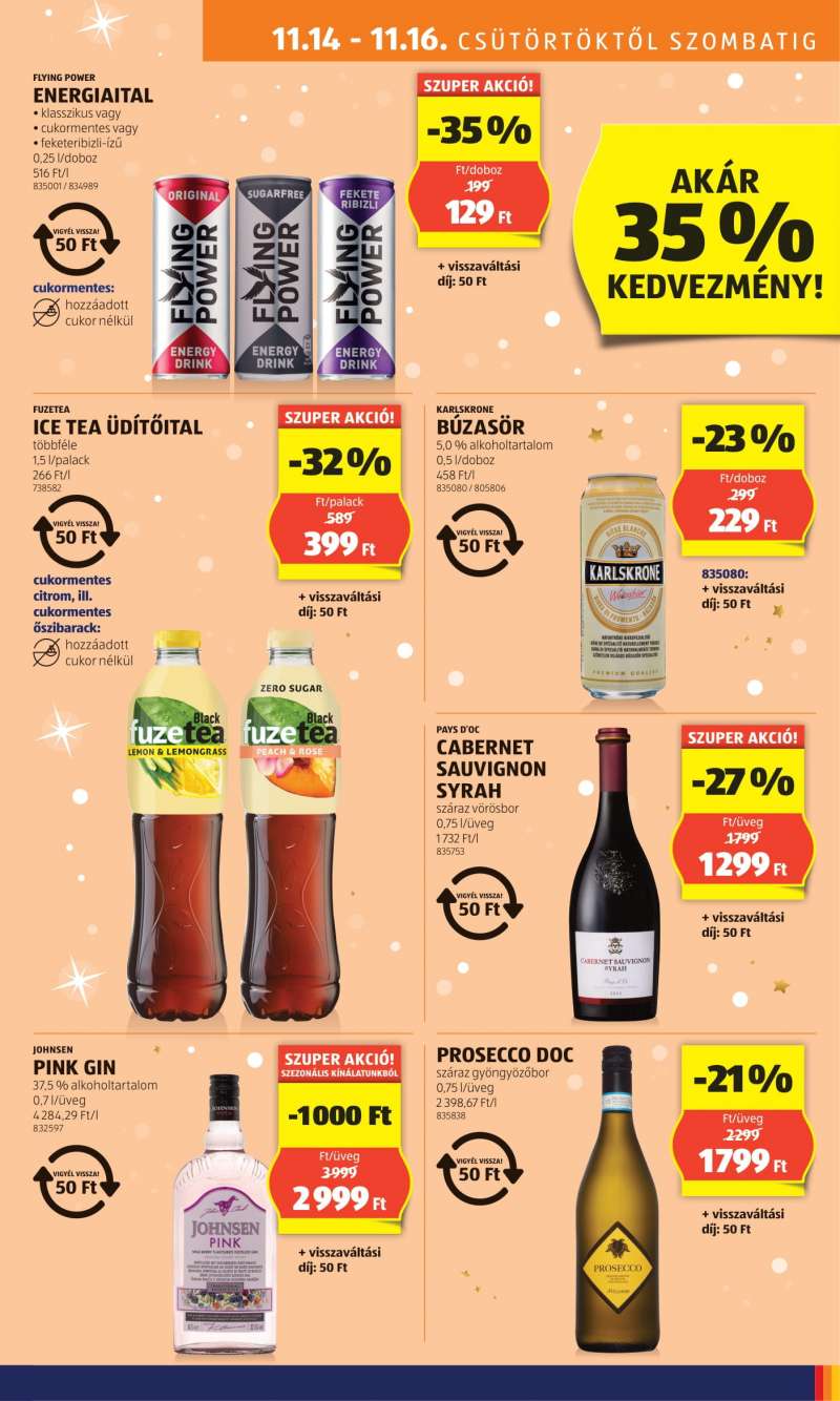 Aldi Akciós Újság 11 oldal