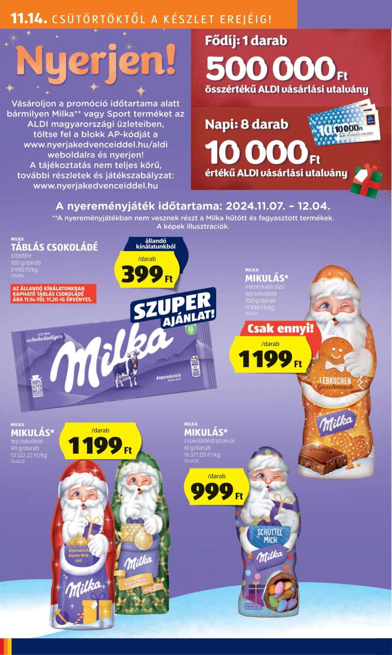 Aldi Akciós Újság 20 oldal