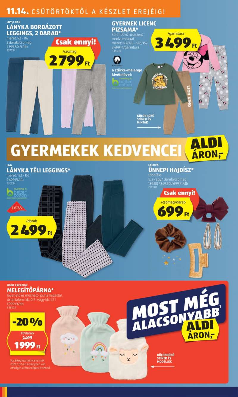 Aldi Akciós Újság 24 oldal