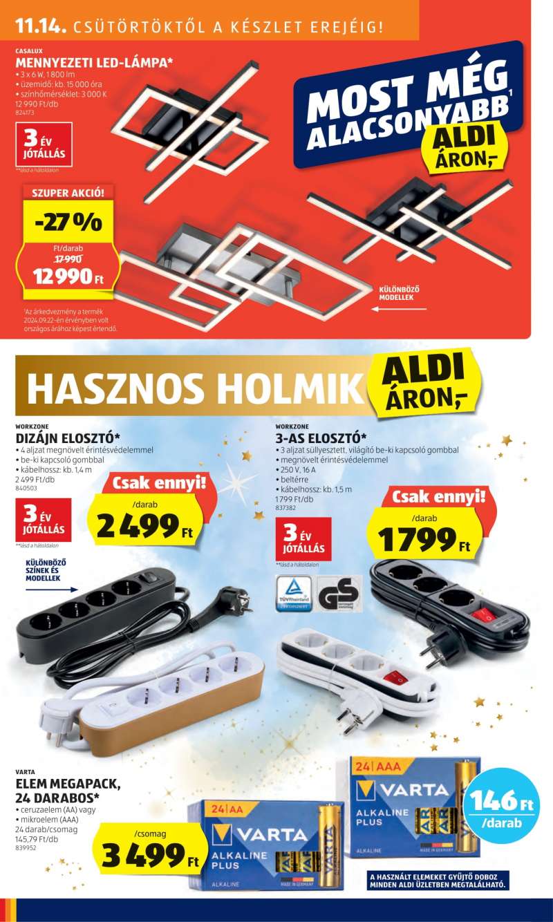 Aldi Akciós Újság 28 oldal