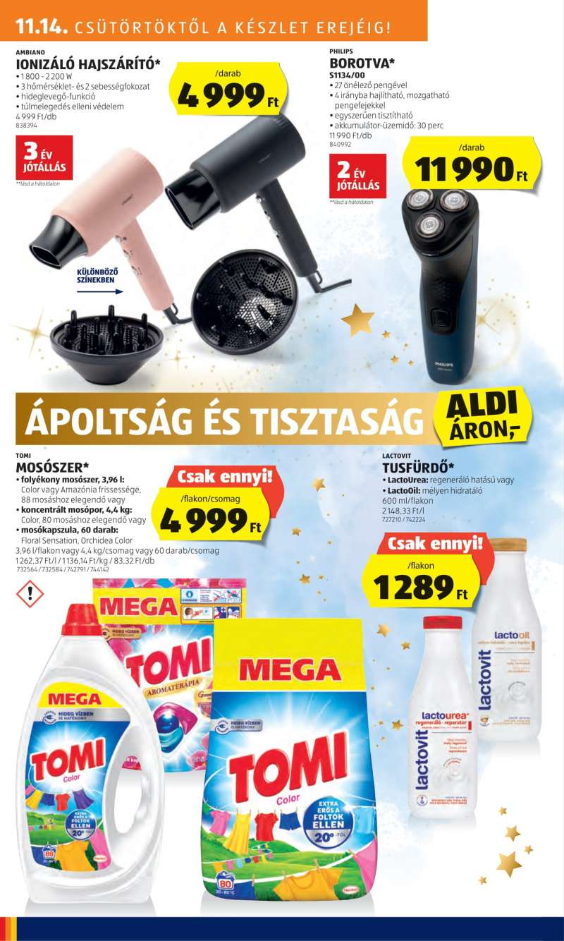 Aldi Akciós Újság 32 oldal