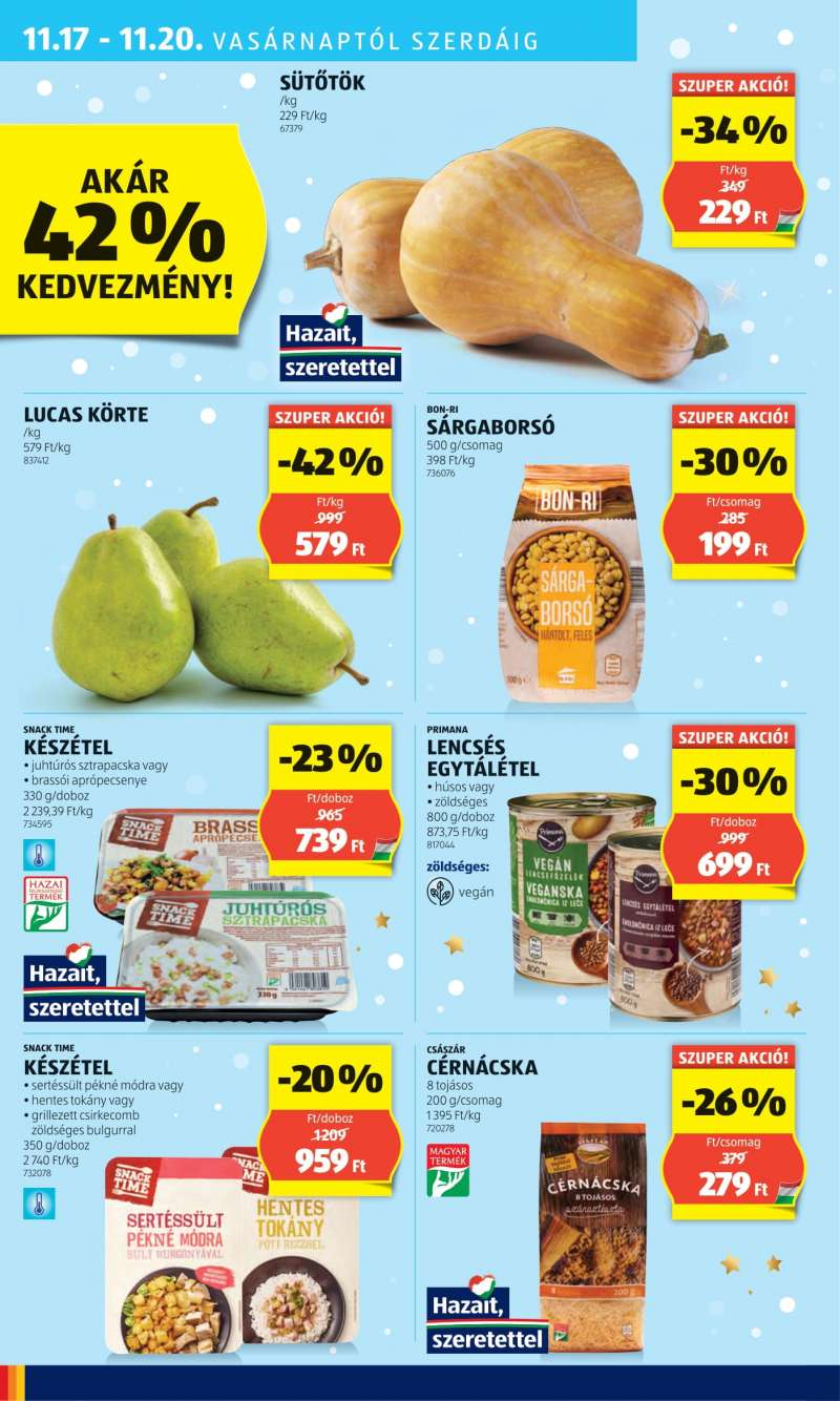 Aldi Akciós Újság 38 oldal