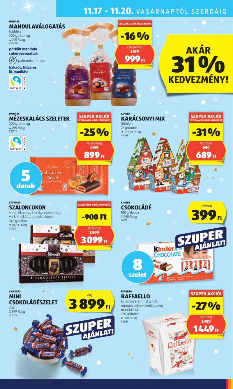 Aldi Akciós Újság 39 oldal