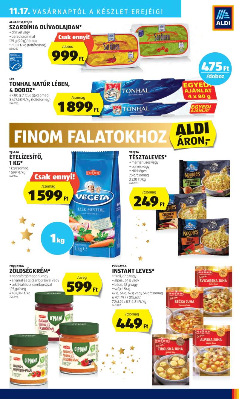 Aldi Akciós Újság 45 oldal