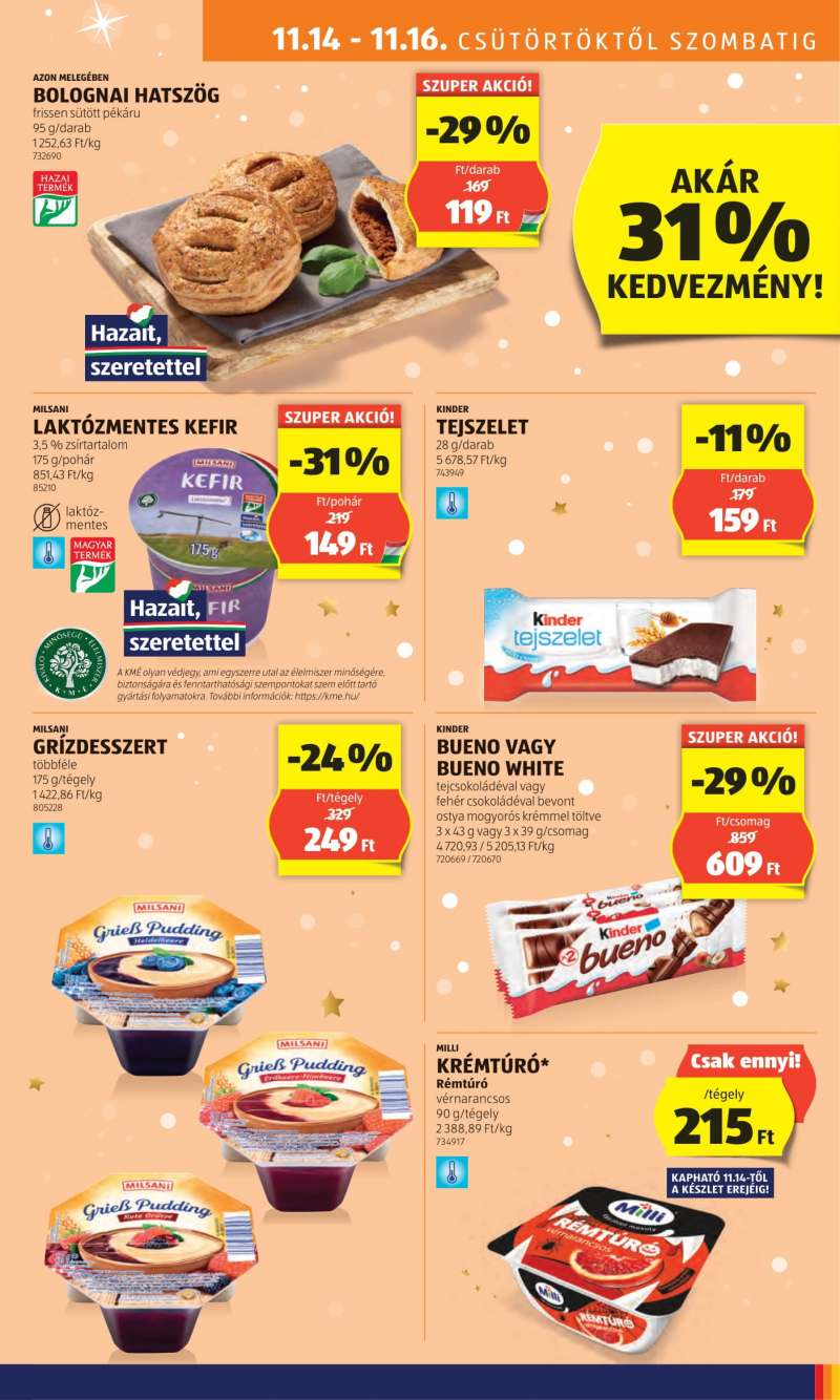 Aldi Akciós Újság 9 oldal