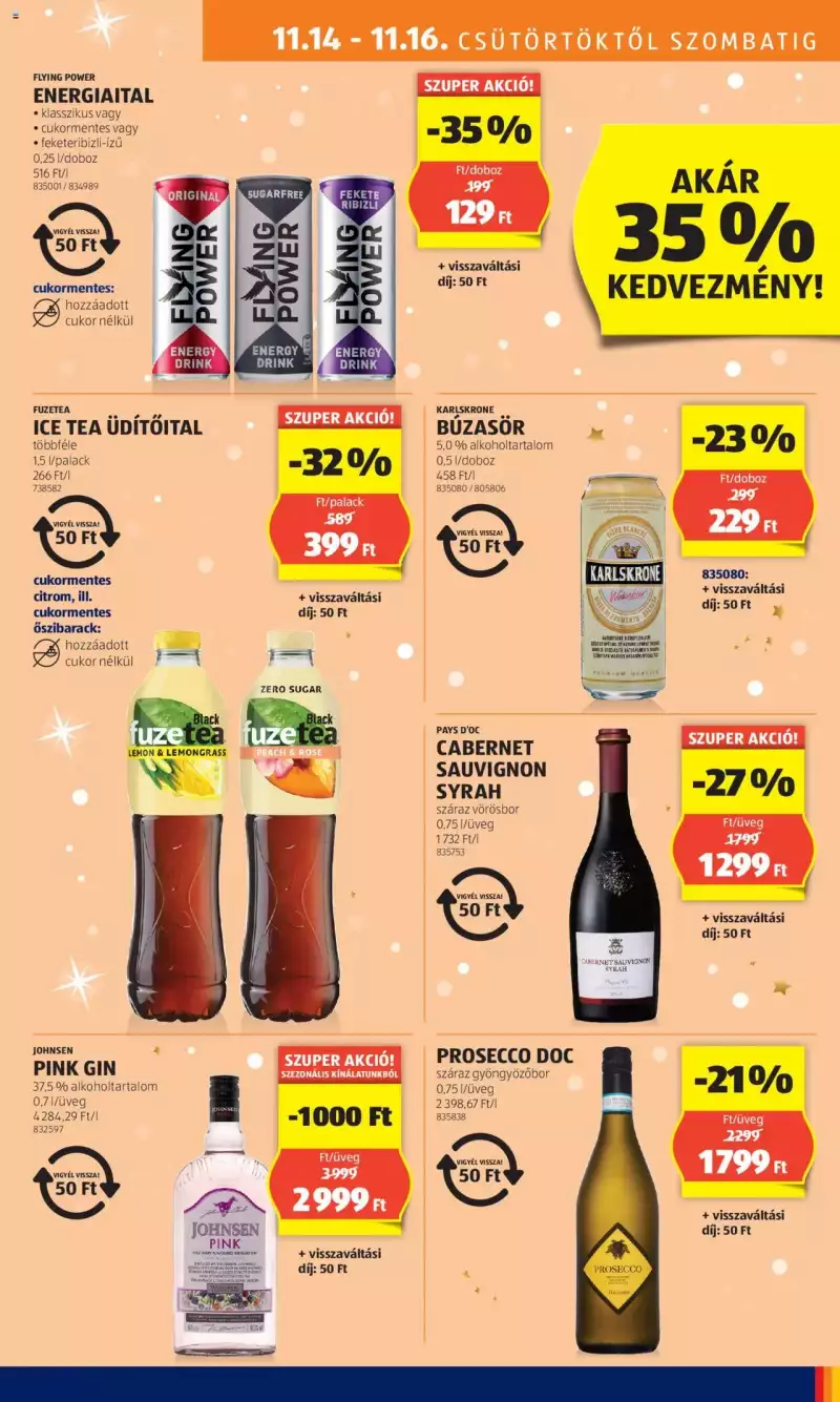 Aldi Akciós újság Aldi 11 oldal