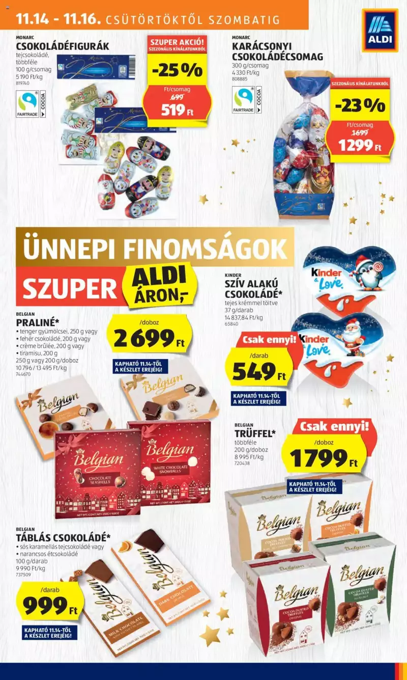 Aldi Akciós újság Aldi 17 oldal