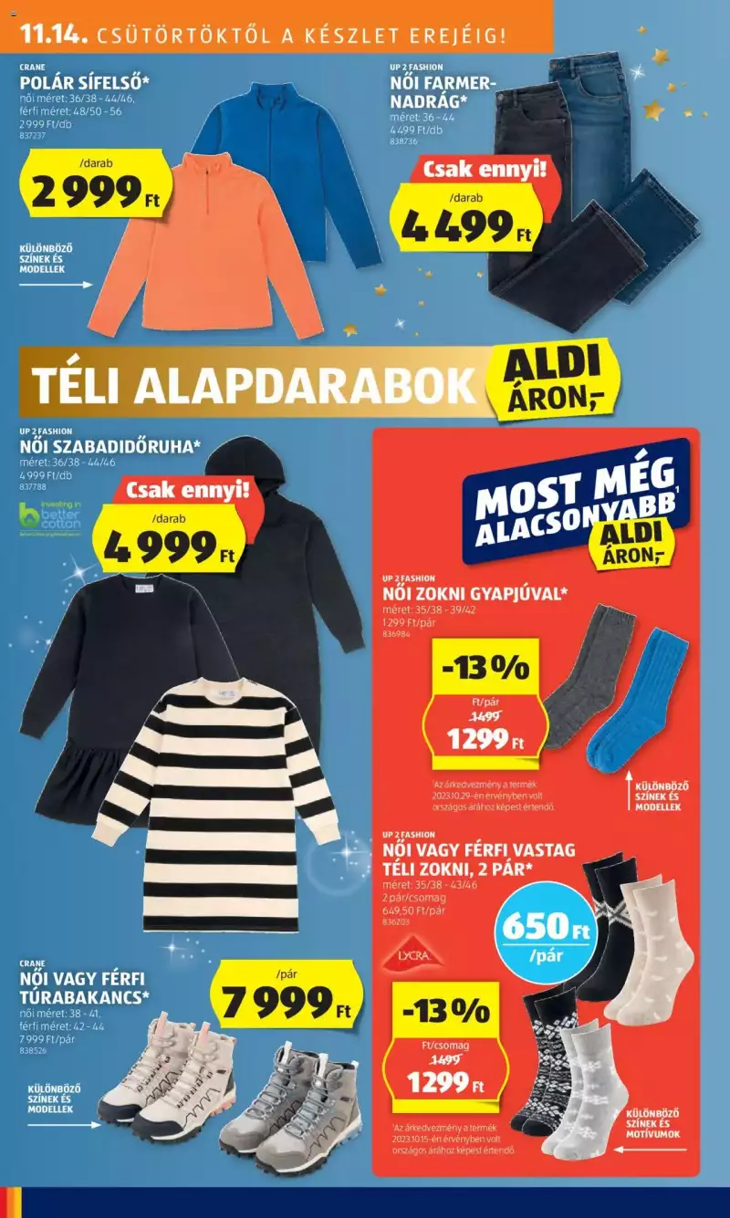 Aldi Akciós újság Aldi 26 oldal