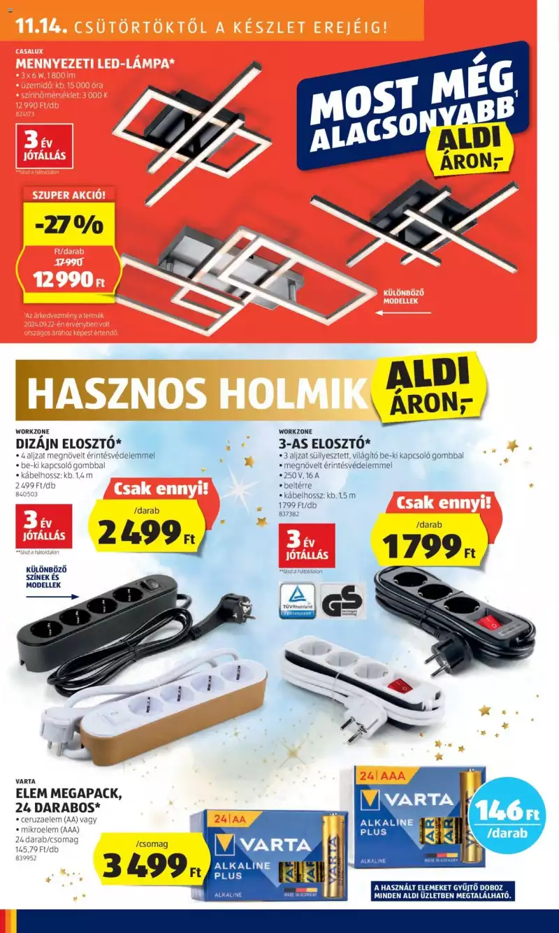 Aldi Akciós újság Aldi 28 oldal