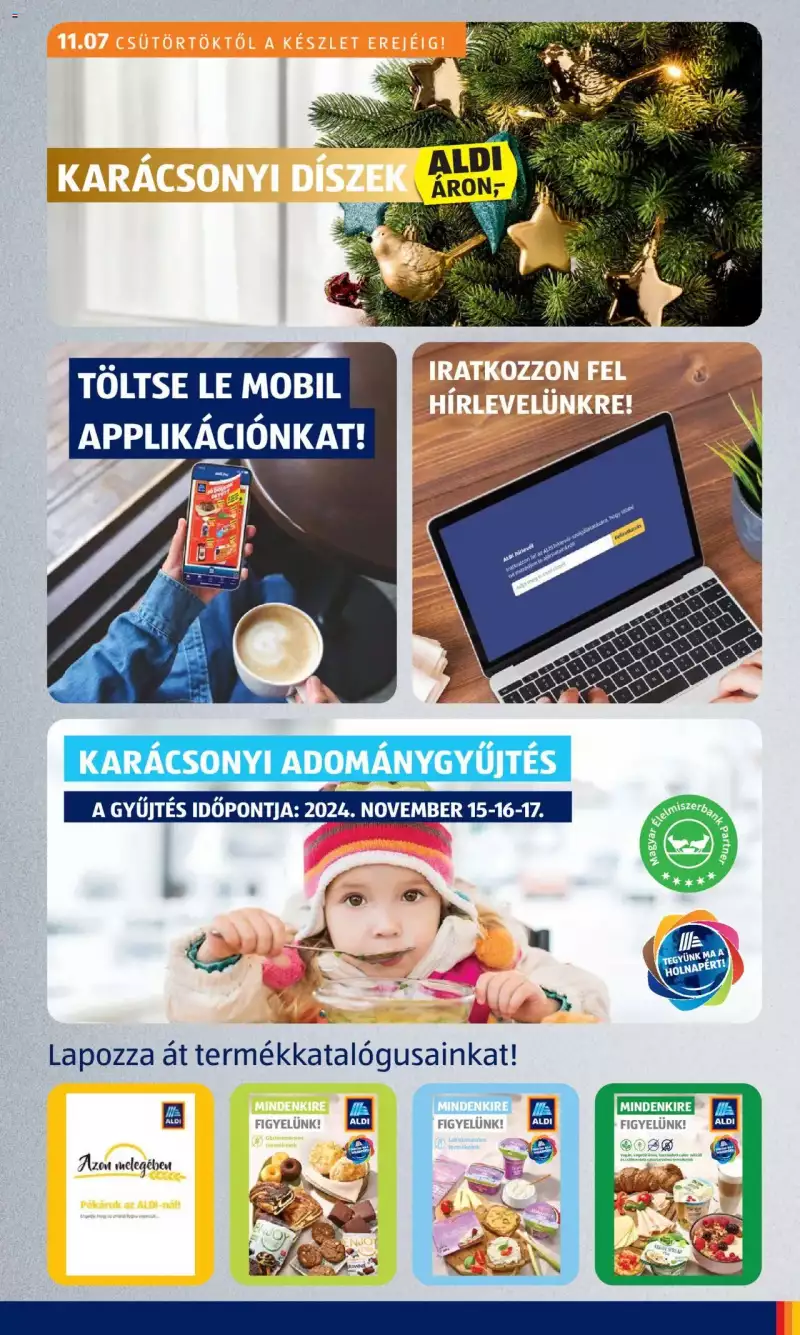 Aldi Akciós újság Aldi 3 oldal