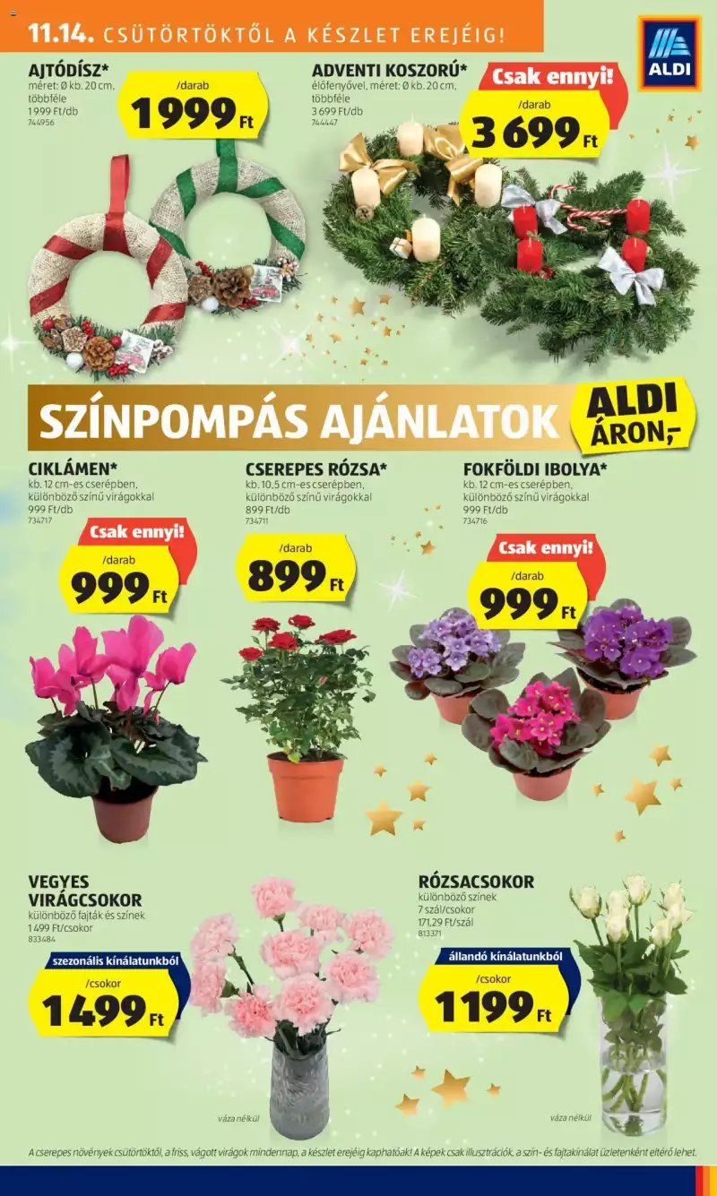 Aldi Akciós újság Aldi 33 oldal