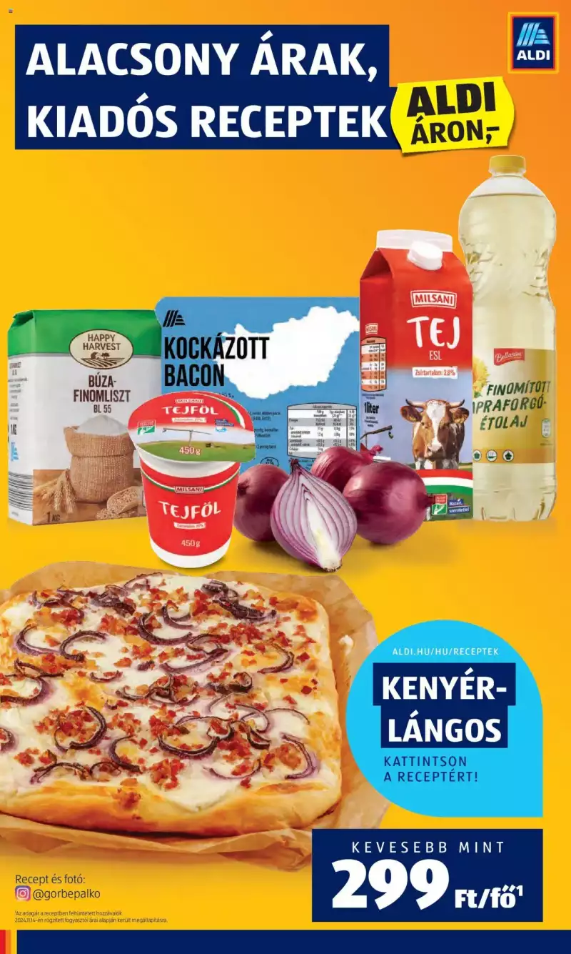 Aldi Akciós újság Aldi 34 oldal