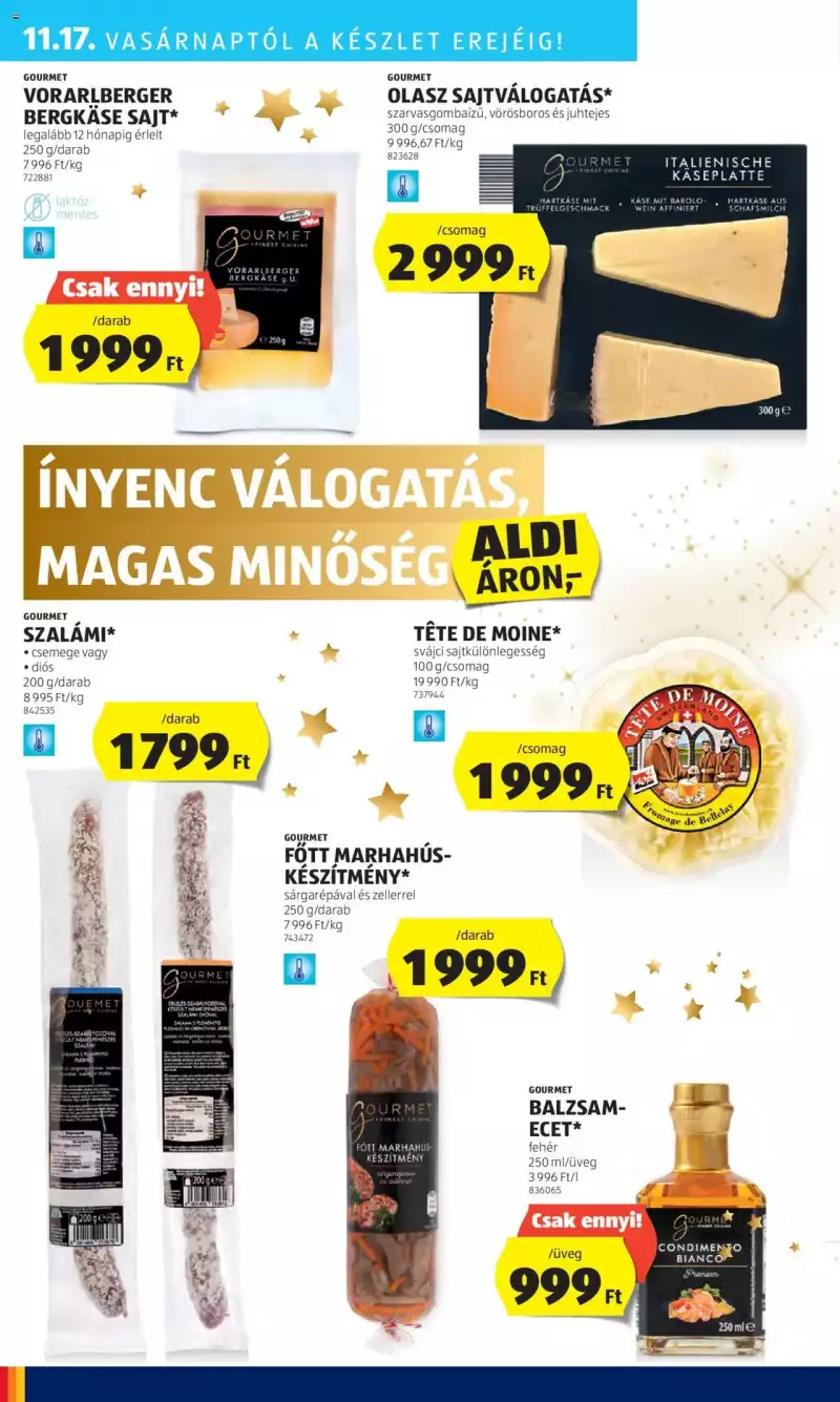 Aldi Akciós újság Aldi 42 oldal