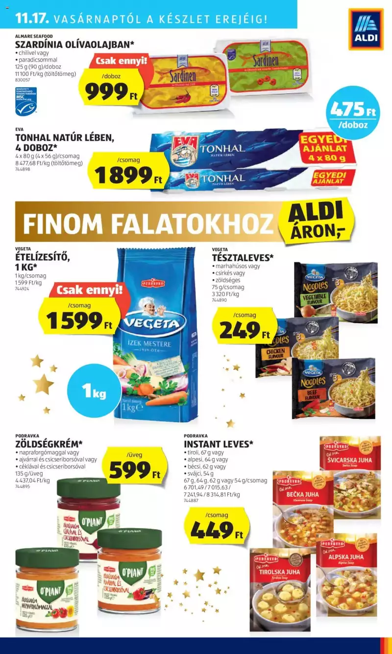 Aldi Akciós újság Aldi 45 oldal