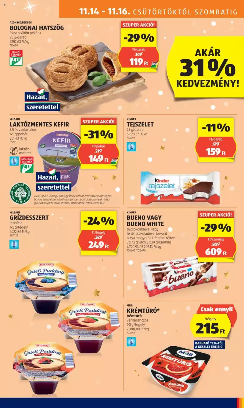 Aldi Akciós újság Aldi 9 oldal