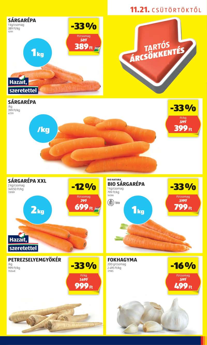 Aldi Akciós Újság 11 oldal