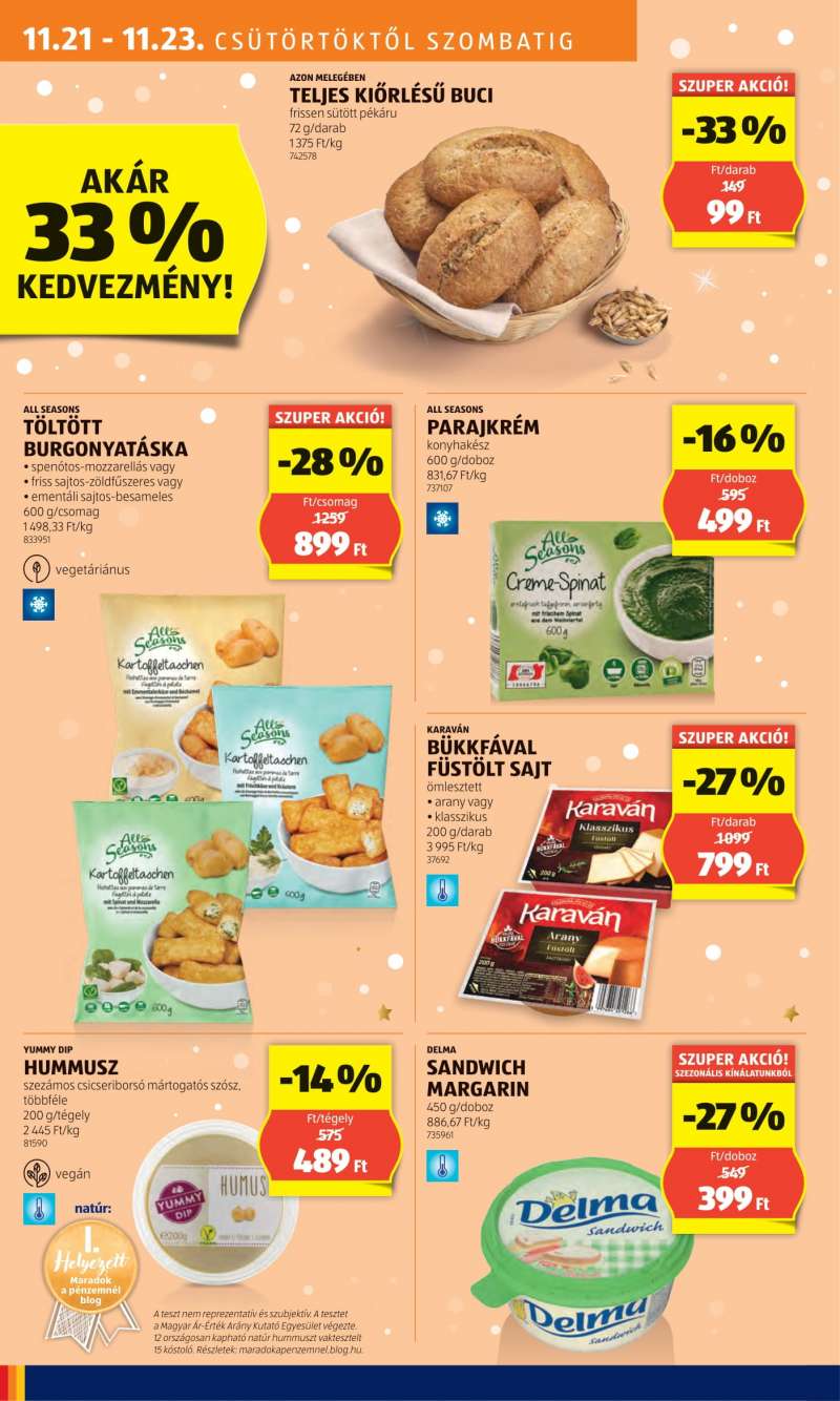 Aldi Akciós Újság 14 oldal