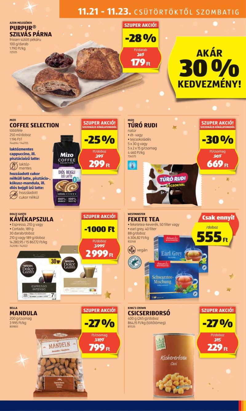 Aldi Akciós Újság 15 oldal