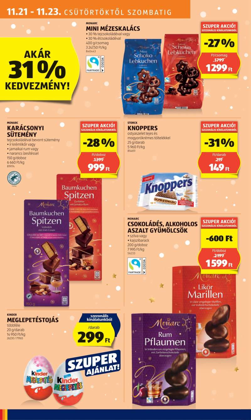 Aldi Akciós Újság 16 oldal