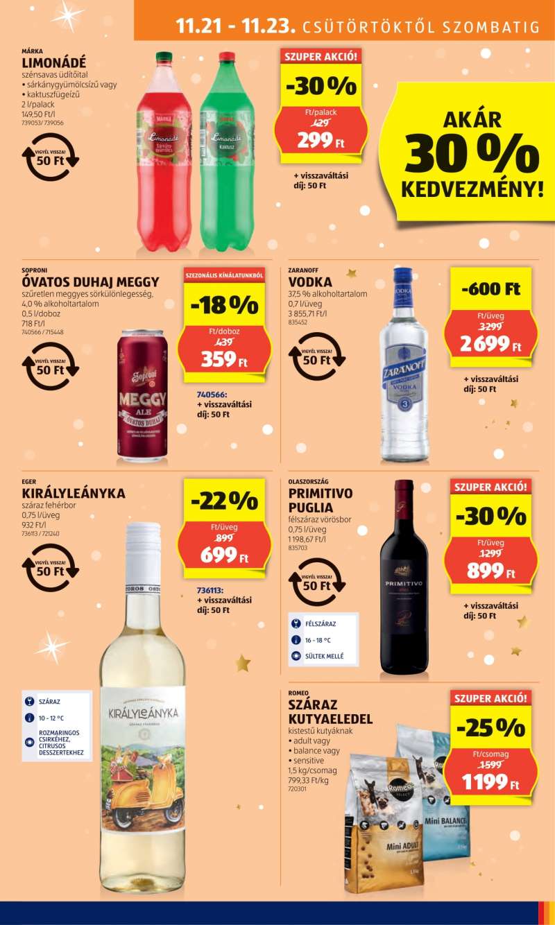 Aldi Akciós Újság 17 oldal