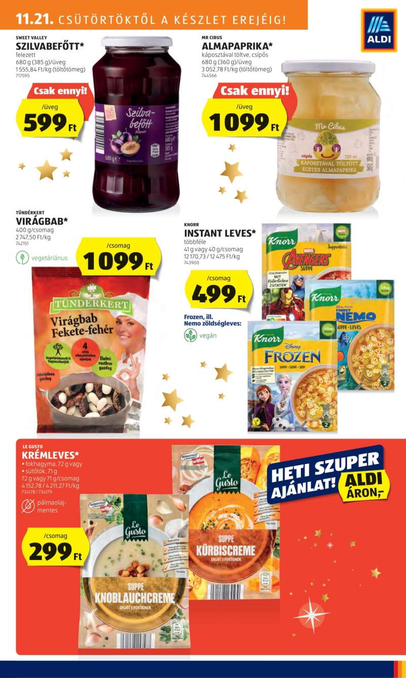 Aldi Akciós Újság 23 oldal