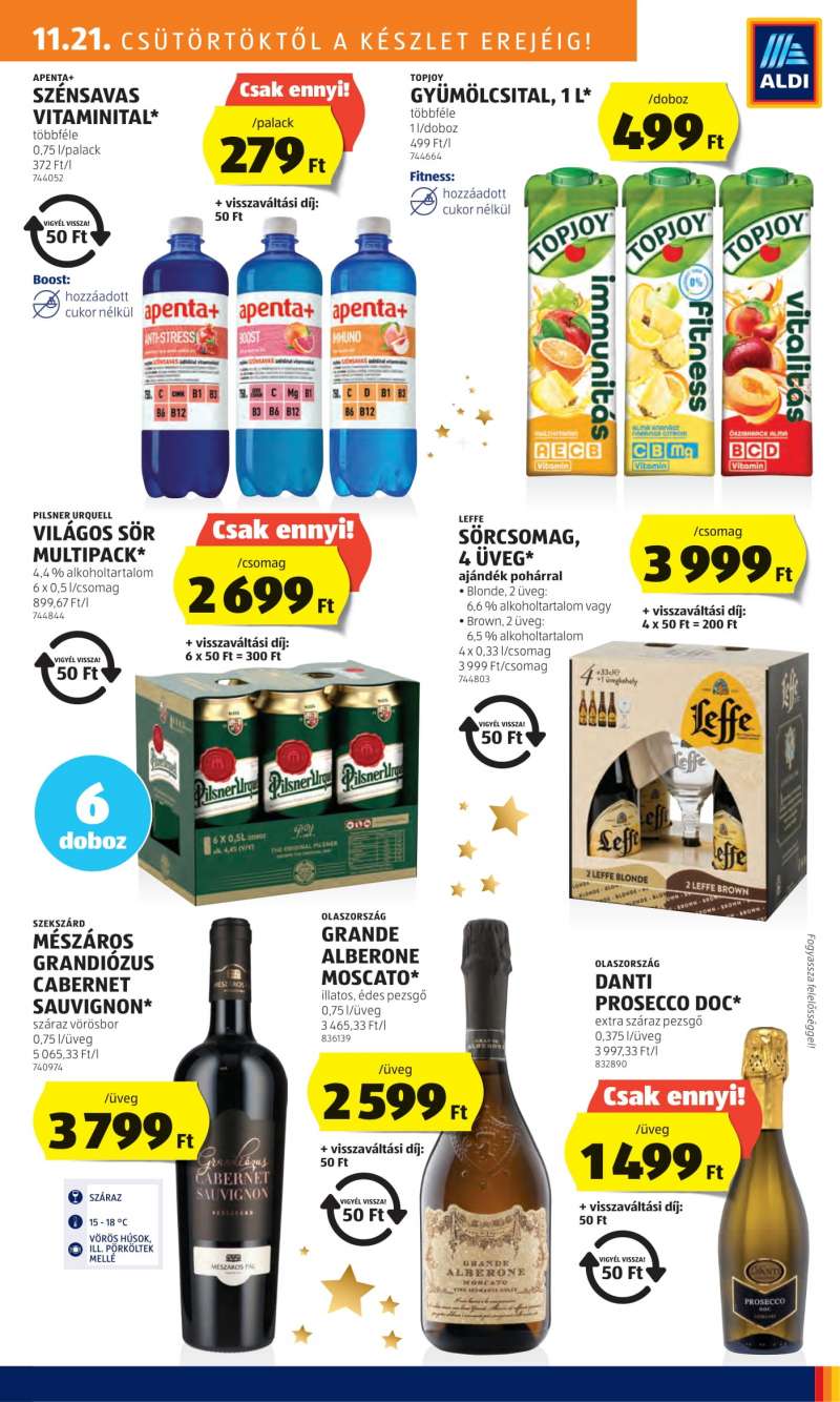 Aldi Akciós Újság 25 oldal