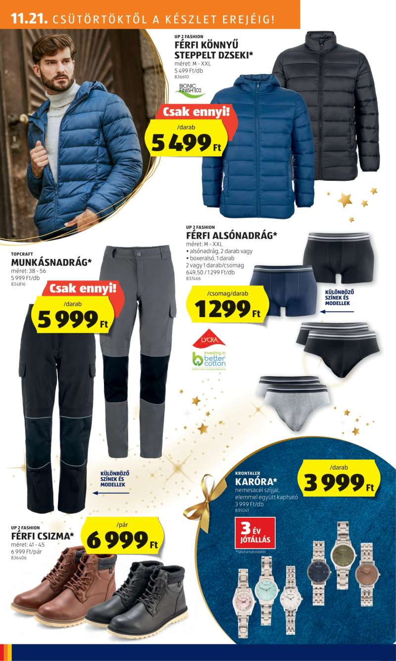 Aldi Akciós Újság 36 oldal