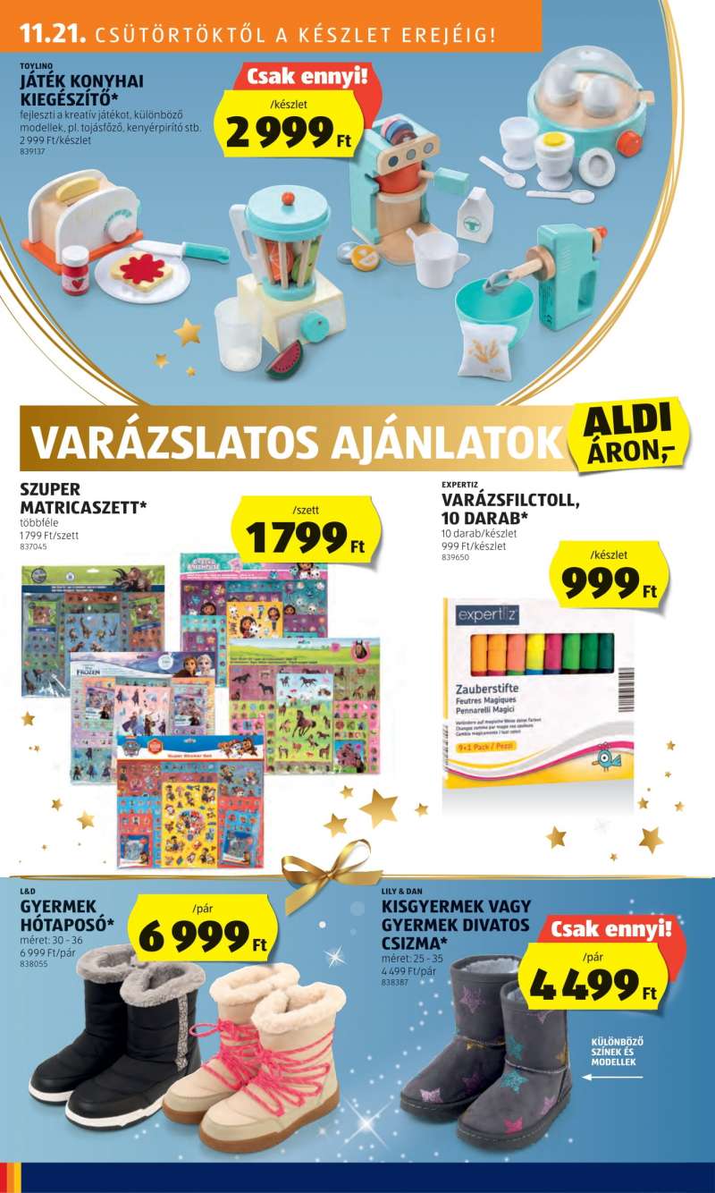 Aldi Akciós Újság 38 oldal