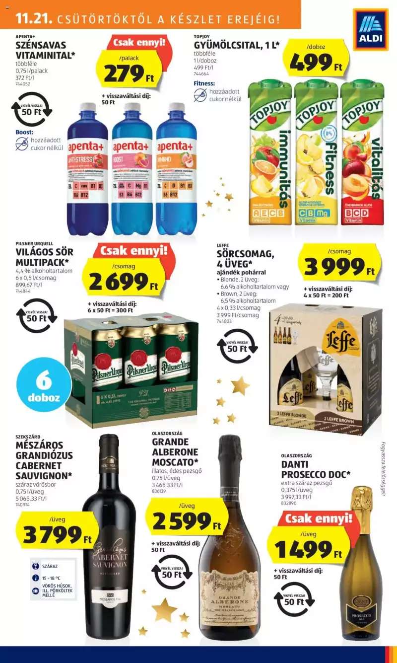 Aldi Akciós újság Aldi 25 oldal